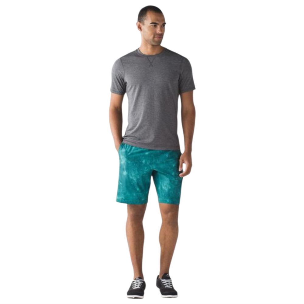 Lululemon T.H.E Short 9" H20 Tidal Mist Arctic Teal Desert Teal Large